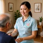 画像7: 連結するハートとカラフルドットの優しいロゴ (7)