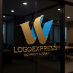 画像15: 流れるようなW字のダイナミックロゴ (15)