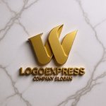 画像13: 流れるようなW字のダイナミックロゴ (13)