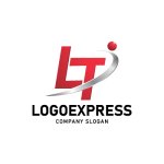 画像1: LTの力強い軌道スピードロゴ (1)