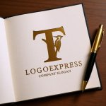 画像6: キツツキとTの自然派木製ロゴ (6)