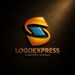 画像12: S字ソーラーパネルロゴ (12)