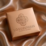 画像14: 幾何学的な花の優美ロゴ (14)