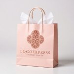 画像6: 幾何学的な花の優美ロゴ (6)