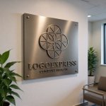 画像13: 幾何学的な花の優美ロゴ (13)