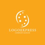 画像4: ドットが循環するS字のオーガニックロゴ (4)