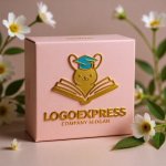 画像10: 知育うさぎの学びと成長ロゴ (10)