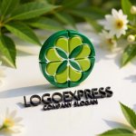 画像12: 幾何学的な花のハーモニーロゴ (12)