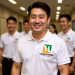 画像14: 絡み合うHと成長のロゴ (14)