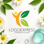 画像9: YK人型と葉の成長ロゴ (9)