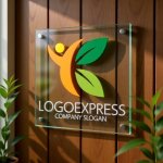 画像11: YK人型と葉の成長ロゴ (11)