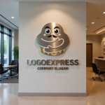 画像10: 招きだるまのロゴ (10)