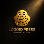 画像12: 招きだるまのロゴ (12)