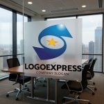 画像11: S字曲線と星の輝く成功ロゴ (11)