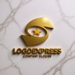 画像13: S字曲線と星の輝く成功ロゴ (13)