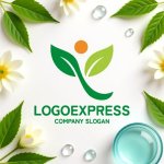 画像9: Y字と新芽の成長ロゴ (9)