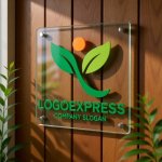 画像11: Y字と新芽の成長ロゴ (11)