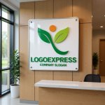 画像13: Y字と新芽の成長ロゴ (13)