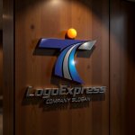 画像5: T字と軌道、人型のダイナミックロゴ (5)