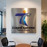 画像7: T字と軌道、人型のダイナミックロゴ (7)