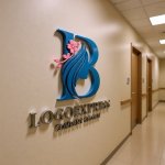 画像15: Bと桜と女性のシルエットロゴ (15)