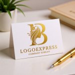 画像16: Bと桜と女性のシルエットロゴ (16)