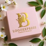 画像10: Bと桜と女性のシルエットロゴ (10)