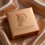 画像14: エレガントなPと蝶のロゴ (14)