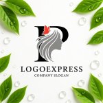 画像9: エレガントなPと蝶のロゴ (9)