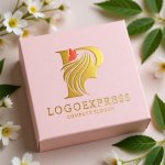 画像10: エレガントなPと蝶のロゴ (10)