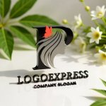 画像12: エレガントなPと蝶のロゴ (12)