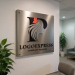 画像13: エレガントなPと蝶のロゴ (13)