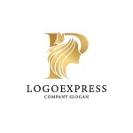 画像3: エレガントなPと蝶のロゴ (3)