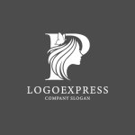 画像4: エレガントなPと蝶のロゴ (4)