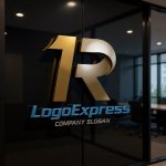 画像15: 1とRのメタリックスピードロゴ (15)