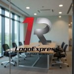 画像9: 1とRのメタリックスピードロゴ (9)