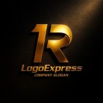 画像12: 1とRのメタリックスピードロゴ (12)