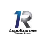 画像3: 1とRのメタリックスピードロゴ (3)