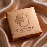 画像14: Oと女性の横顔、蝶の優雅なロゴ (14)