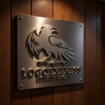 画像5: 力強く羽ばたく八咫烏のロゴ (5)