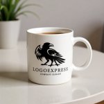 画像16: 力強く羽ばたく八咫烏のロゴ (16)