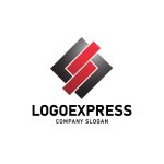 画像3: 菱形にS字が重なるダイナミックロゴ (3)