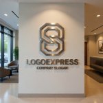 画像10: 八角形と数字の8が織りなす力強いロゴ (10)