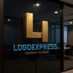 画像15: 4の立体感ある力強いロゴ (15)