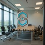 画像9: 六角形が連結する8のテクノロジーロゴ (9)