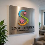 画像13: S字と桜の花の優美なロゴ (13)