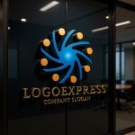 画像15: 人々の繋がりと躍動ロゴ (15)