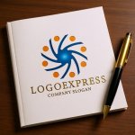 画像6: 人々の繋がりと躍動ロゴ (6)