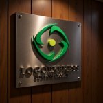 画像5: 渦巻く葉っぱのオーガニック循環ロゴ (5)