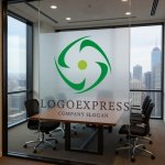 画像11: 渦巻く葉っぱのオーガニック循環ロゴ (11)